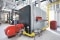 Logistikzentrum der Kiesel GmbH Spitzenlastkessel Vitoplex 300